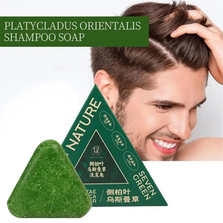 Nature Triangle shampoo soap