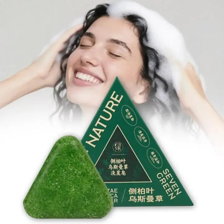 Nature Triangle shampoo soap