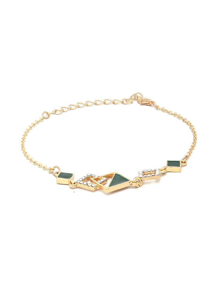 Box Link Hand Bracelet Adjustable