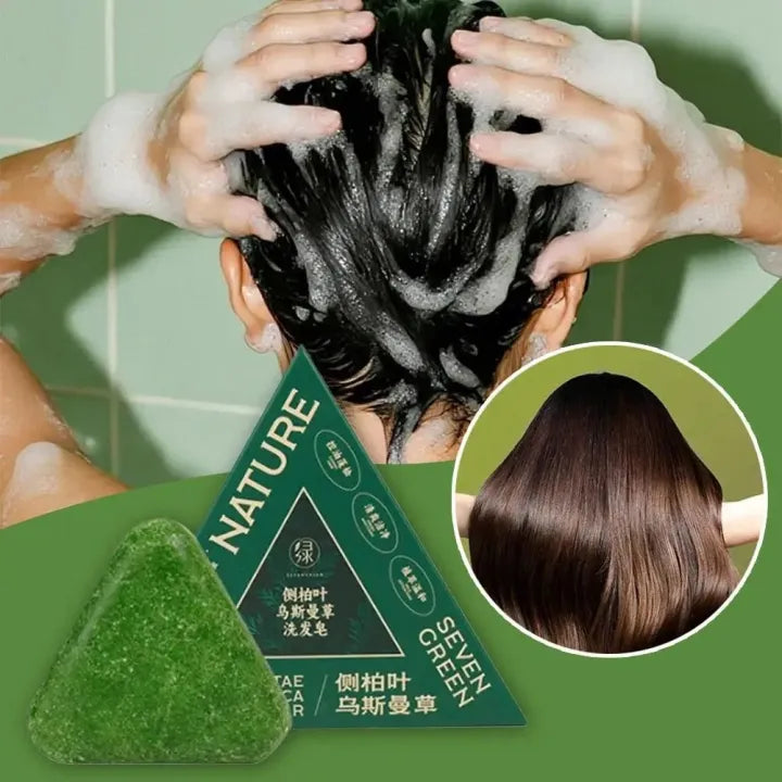 Nature Triangle shampoo soap
