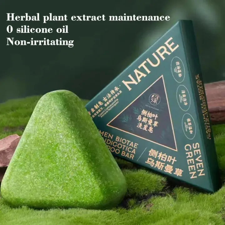 Nature Triangle shampoo soap