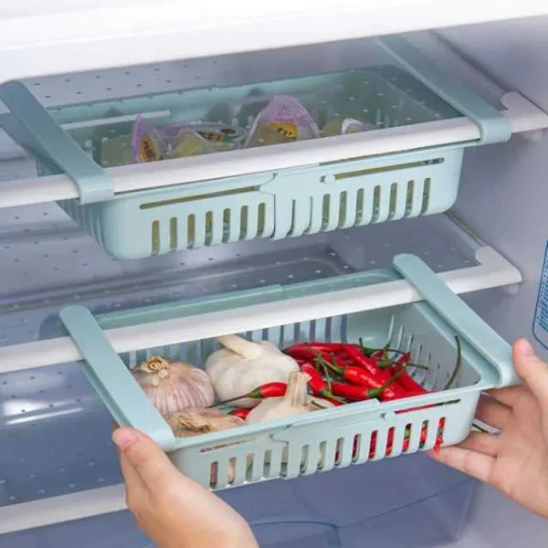 Adjustable fridge baskets ( Pack of 4)